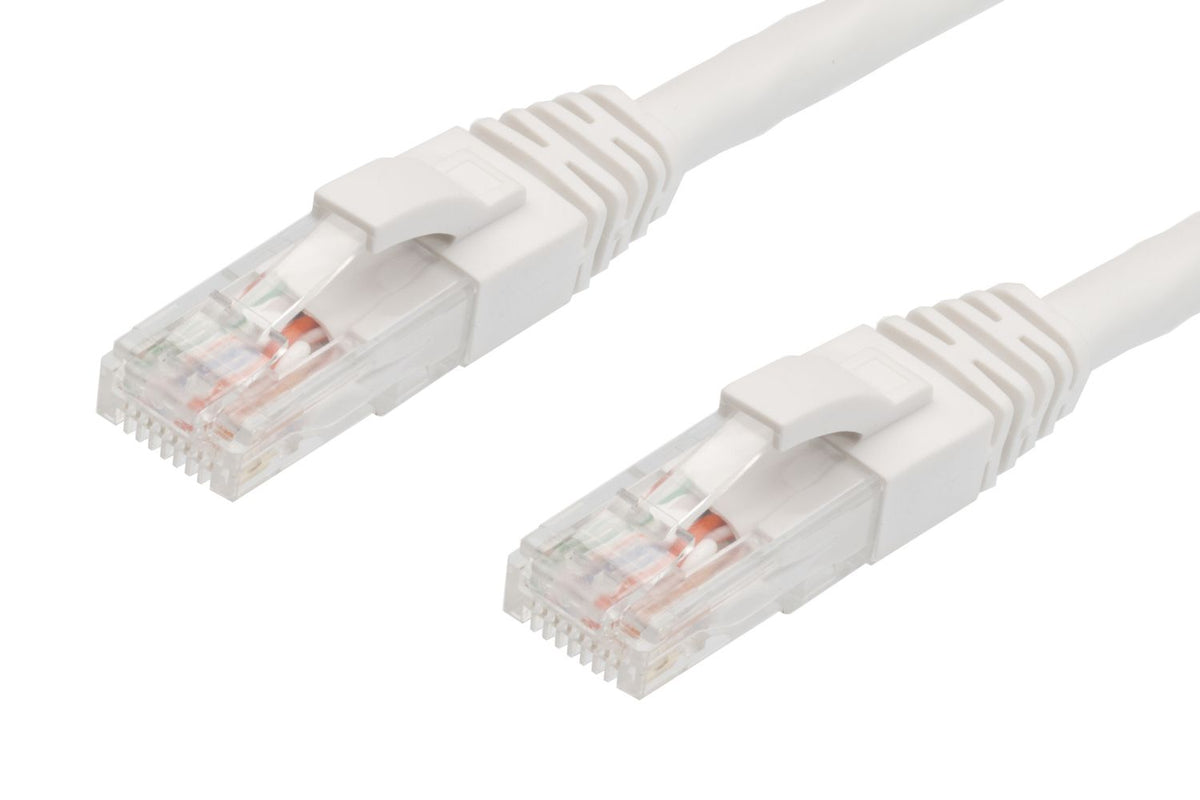 0.5m Pack of 50 Ethernet Network Cable. White 
