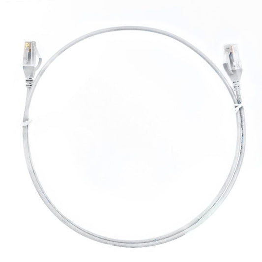 0.5m Cat 6 Ultra Thin Ethernet Network Cable. White 
