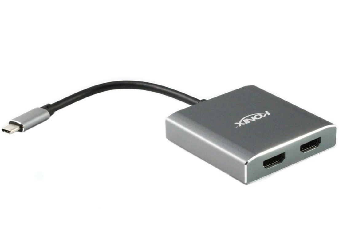 USB 3.1 Type-C Male to Dual HDMI® Converter | 20cm 
