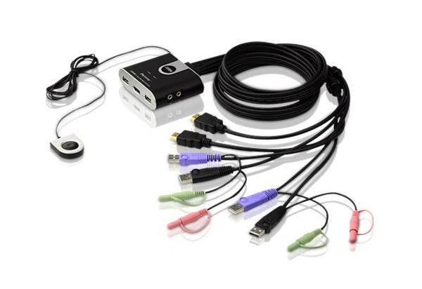  2-Port USB HDMI/Audio Cable