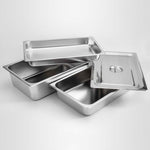 Gastronorm GN Pan Full Size 1/1 GN Pan 10cm Deep Stainless Steel Tray