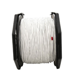 4 Core 14/020 Unshielded, 300m Security Cable - White 
