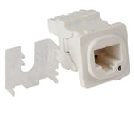 Australian Style Cat6 RJ45 Jack-White