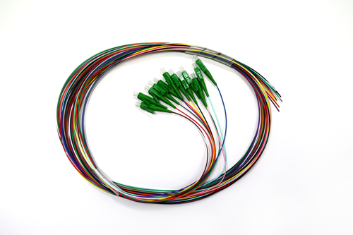  Fibre Pigtail LC/APC OS2 / OS1 Singlemode 2m - 12 pack
