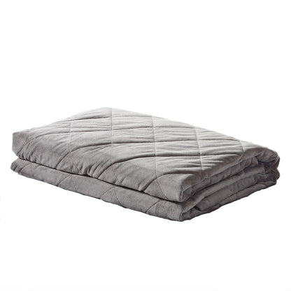 2KG Kids Anti Anxiety Weighted Blanket Gravity Blankets Grey Colour