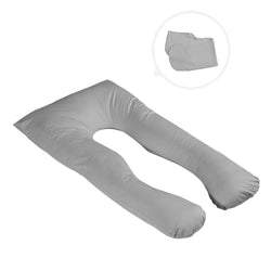 Maternity Pregnancy Pillow Cases Grey
