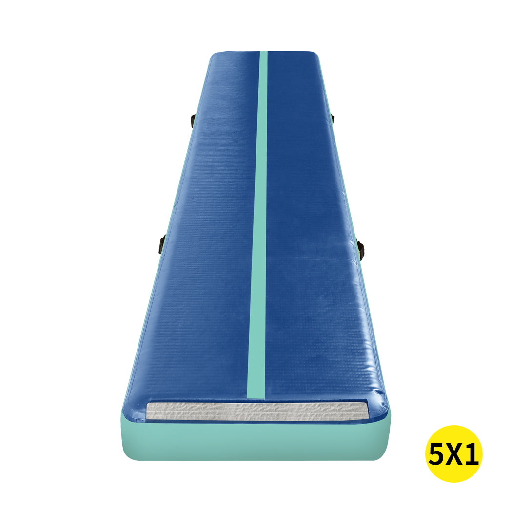 5x1M Air Track Inflatable Mat Electric Air Pump Gymnastics