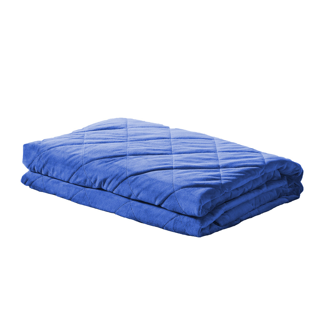 2KG Kids Anti Anxiety Weighted Blanket Gravity Blankets Blue Colour