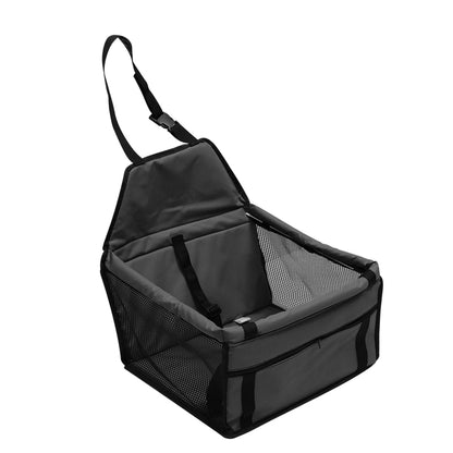 BLACK idropship Pet Car Booster Seat Puppy Cat Dog Auto Carrier Travel Protector Safety