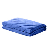 9KG Size Anti Anxiety Weighted Blanket Gravity Blankets Royal Blue
