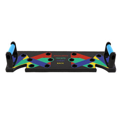 9 in1 Push Up Board Yoga Bands Fitness Workout Train Gym Exercise Pushup Stands