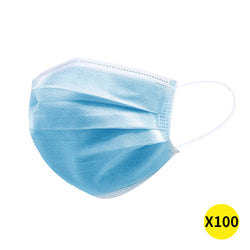 Face Mask Filter Disposable Masks Anti Dust Respirator Air Pollution x100