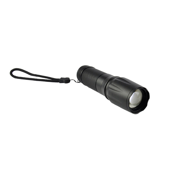  Tactical LED Flashlight Zoom Military Torch Self-defense Light Kit