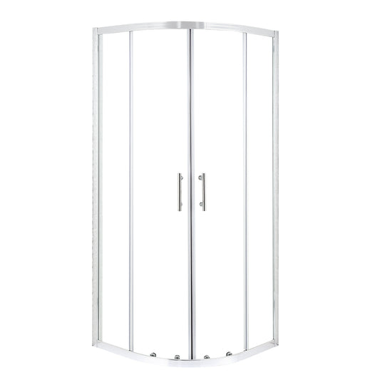 Shower Screen Screens Door Seal Enclosure Glass PanelCurved900x900x1900mm