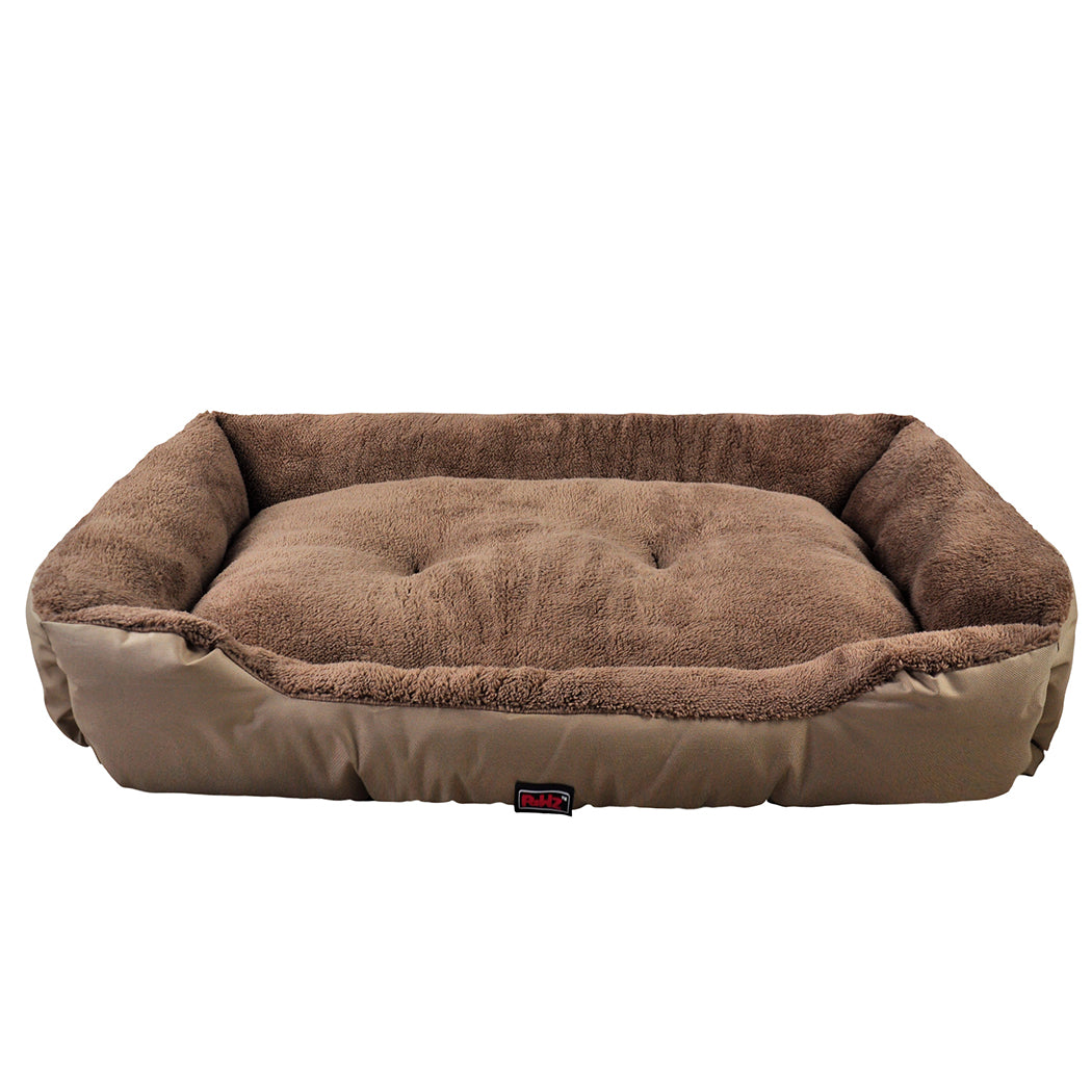 idropship Pet Bed Mattress Dog Cat Pad Mat Cushion Soft Winter Warm 2X Large Cream