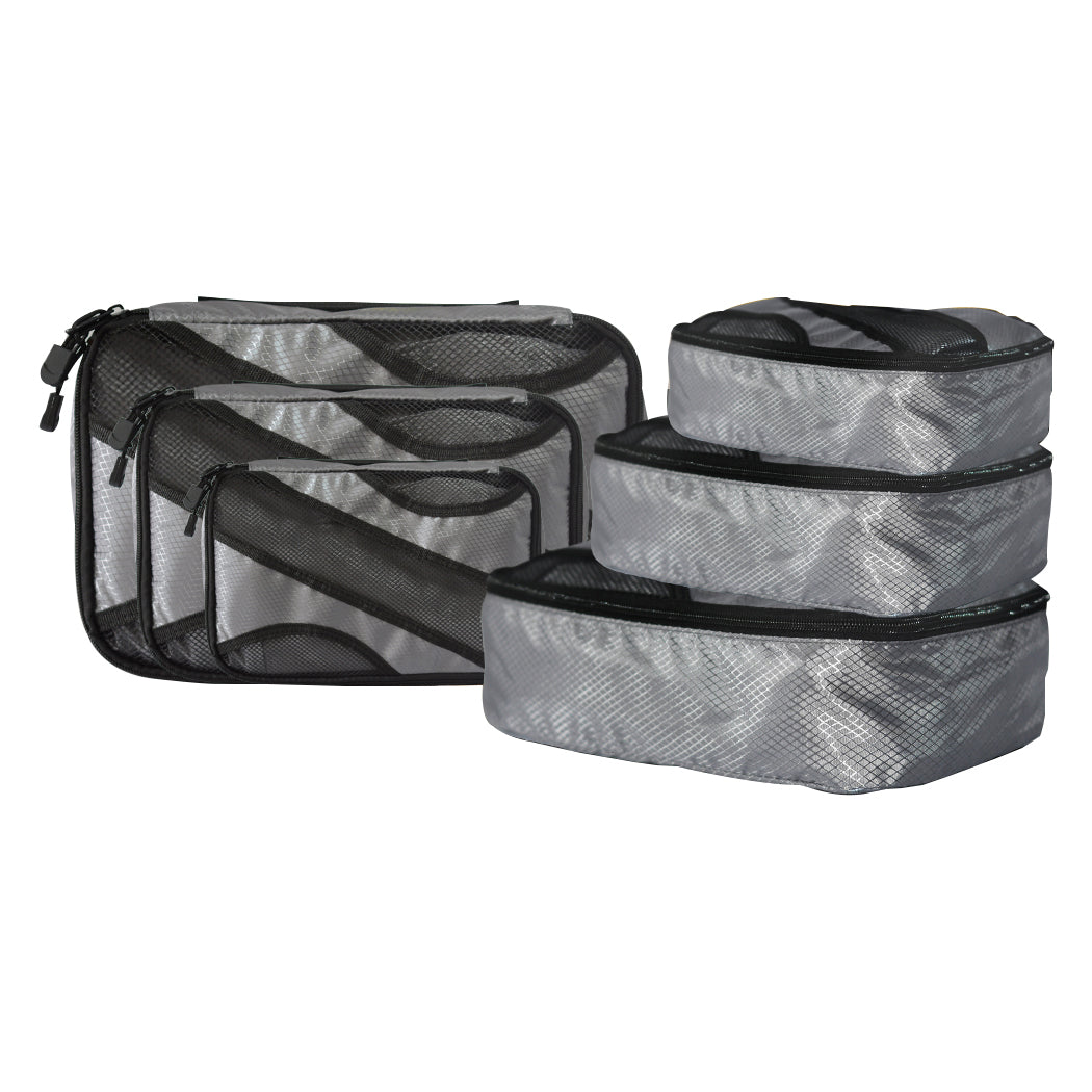 6 Pcs Travel Cubes Storage Toiletry Bag Luggage Organizer