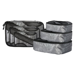 6 Pcs Travel Cubes Storage Toiletry Bag Luggage Organizer