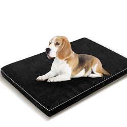 idropship Large Size 4cm Thickness Memory Foam Orthopaedic Pet Bed with Removable Cover