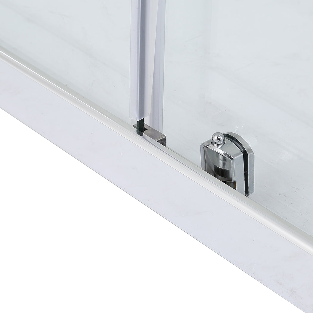 Bath Shower Enclosure Screen Seal Strip Glass Shower Door 1000x1900mm