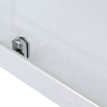 Bath Shower Enclosure Screen Seal Strip Glass Shower Door 760x1900mm