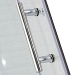 Bath Shower Enclosure Screen Seal Strip Glass Shower Door 1000x1900mm