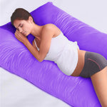 Maternity Pregnancy Pillow Cases Nursing Sleeping Body Support Feeding Boyfriend