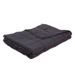 7KG Weighted Blanket Promote Deep Sleep Anti Anxiety Single Dark Grey