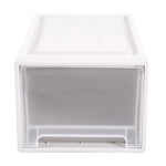 2x Plastic Wide Drawer Shoes Storage Organiser
