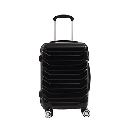 Navy Blue 3 Pcs ABS PC Luggage Set