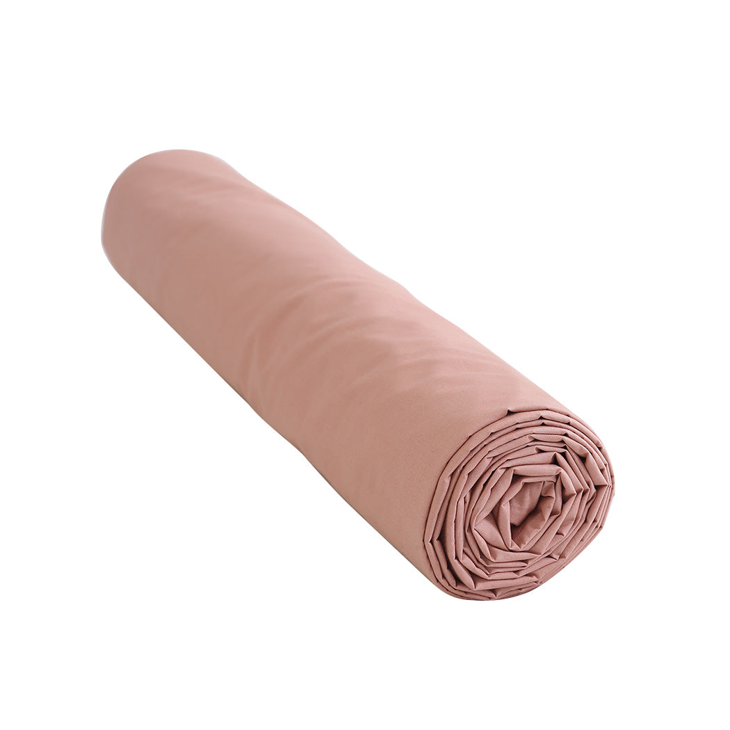 Weighted Blanket 10KG Heavy Gravity Deep Relax Adults Cotton Cover Pink