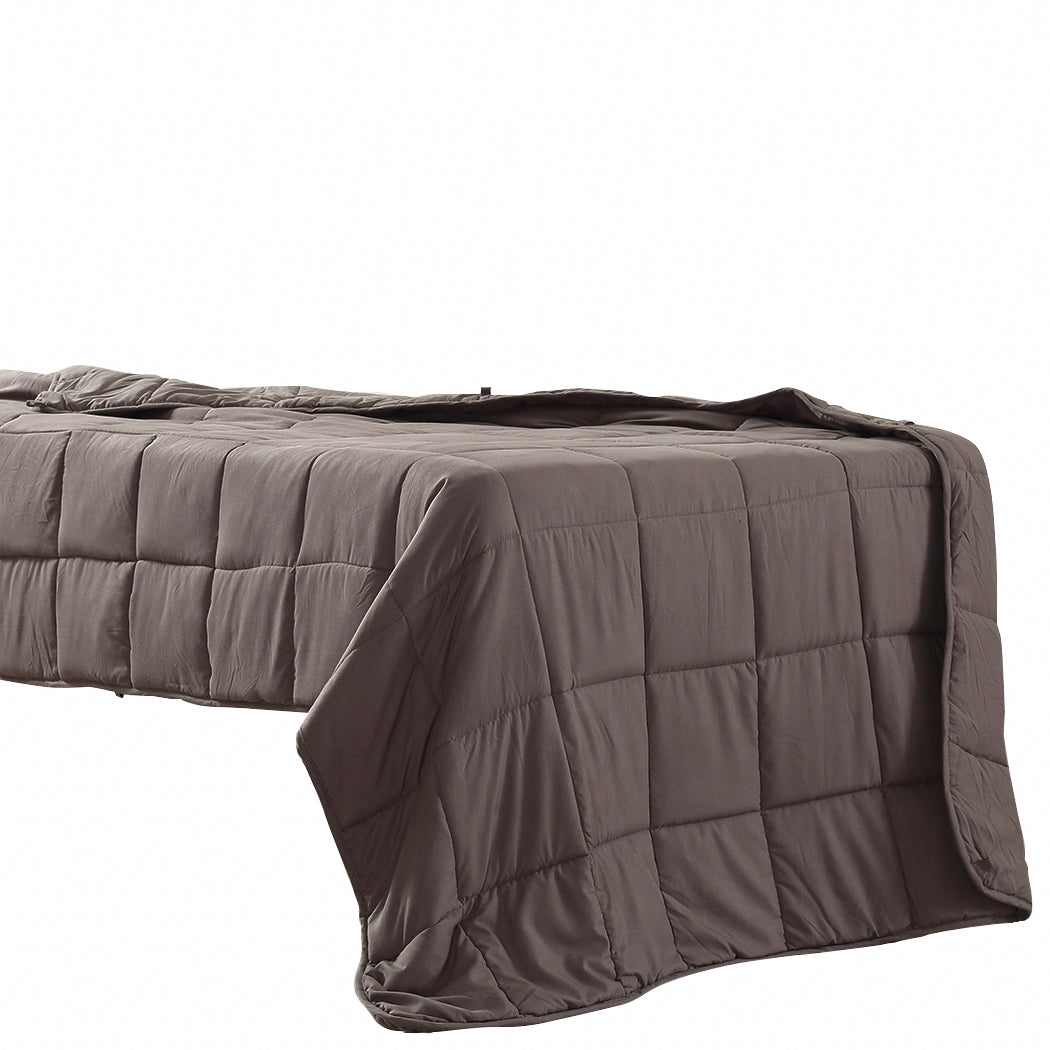 Weighted Blanket Heavy Gravity Deep Relax 2.3KG Adult Kids Mink
