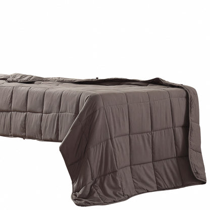 Weighted Blanket Heavy Gravity Deep Relax 2.3KG Adult Kids Mink