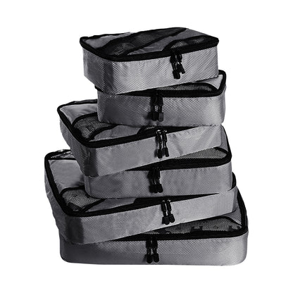 6 Pcs Travel Cubes Storage Toiletry Bag Luggage Organizer