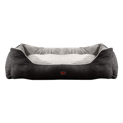 Pet Bed Mattress Dog Cat Pad Mat Puppy Cushion Soft Warm Washable M Grey