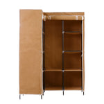 Portable Wardrobe Clothes Closet Storage Cabinet Organizer With Shelves
