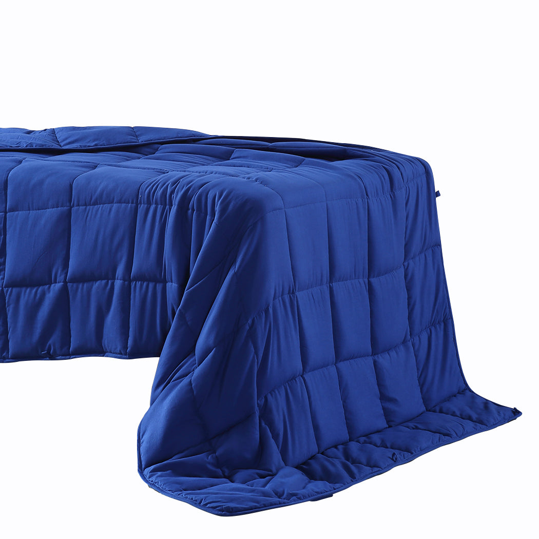 comfortable 2.3KG  Kids Weighted Blanket Navy