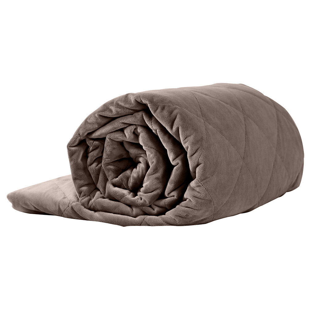 2KG Kids Anti Anxiety Weighted Blanket Gravity Blankets Mink Colour