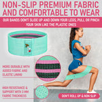 Fabric Resistance Booty Bands