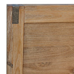King Single Oak Bed Frame, Solid Wood Acacia