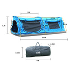 Mountviewe Dome Camping Swag Swags Mattress Canvas Tent Kings Hiking Daddy Bags