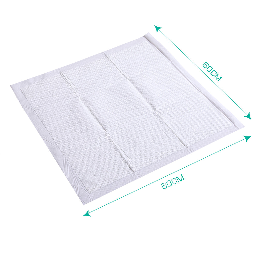 100 Pcs 60x60 cm Pet Puppy Dog Toilet Training Pads Absorbent Meadow Scent