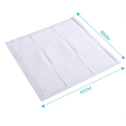 100 Pcs 60x60 cm Pet Puppy Dog Toilet Training Pads Absorbent Meadow Scent