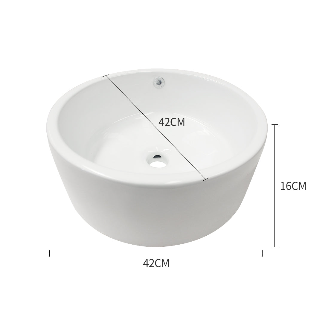 Ceramic Basin Bathroom Wash Counter Top Hand Wash Bowl Sink Vanity Above Basins