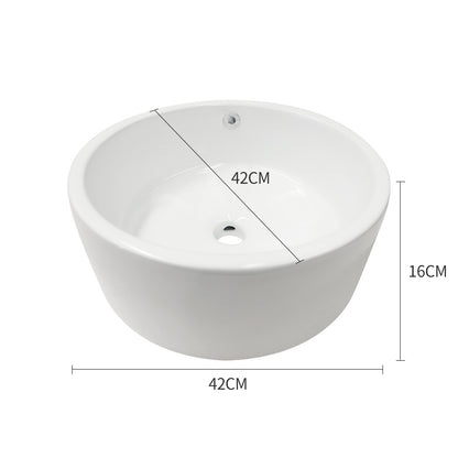 Ceramic Basin Bathroom Wash Counter Top Hand Wash Bowl Sink Vanity Above Basins