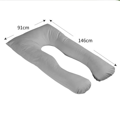 Maternity Pregnancy Pillow Cases Grey