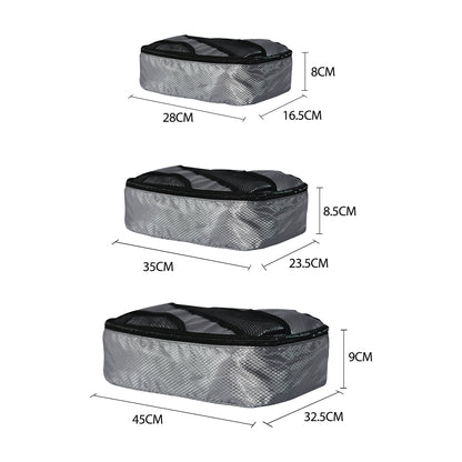 6 Pcs Travel Cubes Storage Toiletry Bag Luggage Organizer