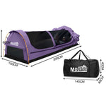 Mountview Camping Swag Dome Tent-Purple
