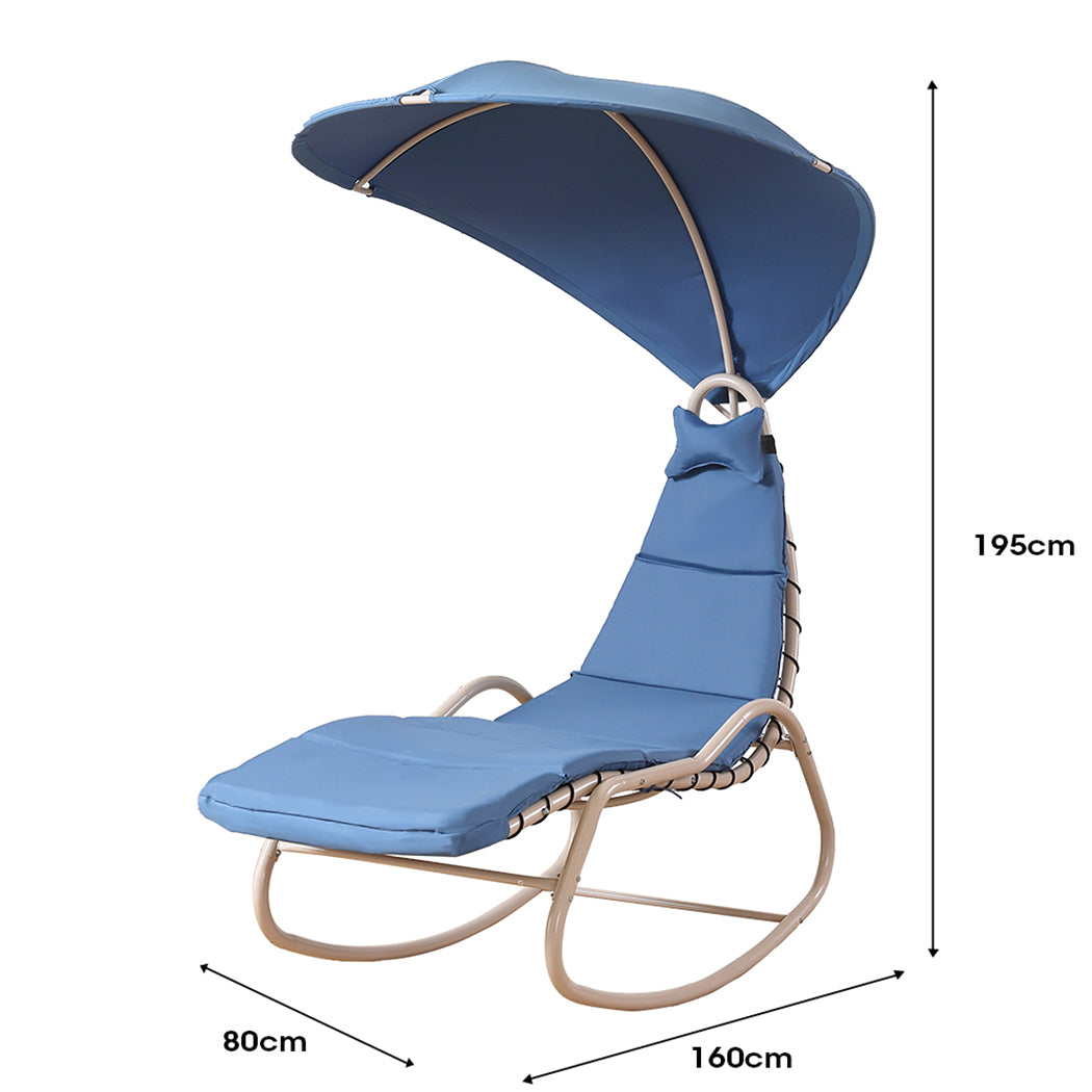Outdoor Furniture Sun Lounge Swing Chair Lounger Canopy Bed Sofa Garden Patio