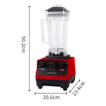 2L Commercial Blender Mixer Food Processor Juicer Smoothie Ice Crush Maker Red