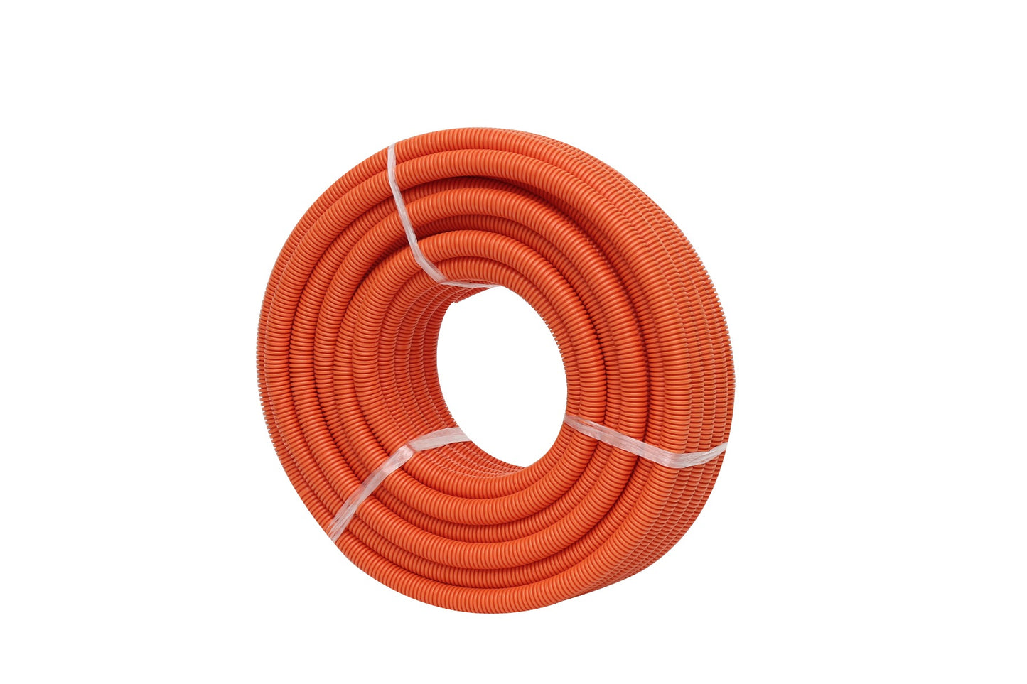 4C | 32mm Corrugated Conduit Heavy Duty Orange 25 meter/roll 
